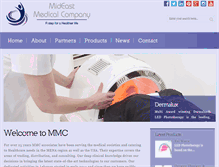 Tablet Screenshot of mideastmedical.net